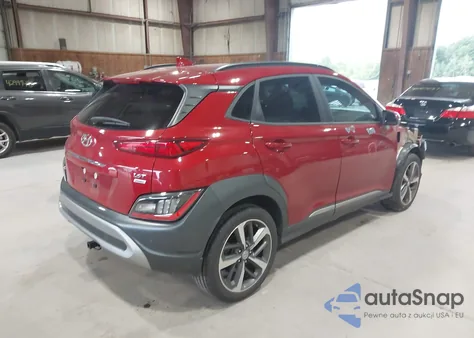 2022 Hyundai Kona Limited z USA, uszkodzony, nr VIN KM8K5CA3XNU864800